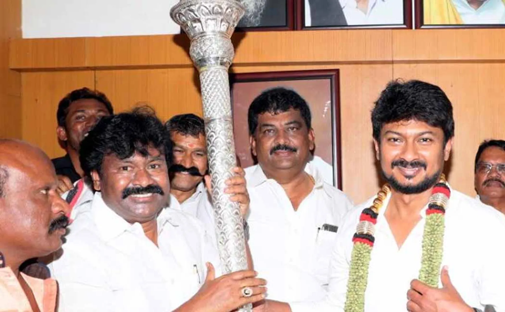 Scepter for udhayanidhi stalin